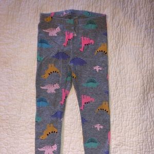 EUC Cat and Jack dinosaur leggings